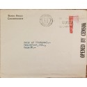 J) 1943 COSTA RICA, OPEN BY EXAMINER, AIRMAIL, CIRCULATED COVER, FROM COSTA RICA TO CANADA