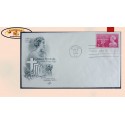 O) 1948 UNITED STATES - USA, MOINA  MICHAEL, FLANDERS, FOUNDER OF MEMORIAL POPPY, FDC XF