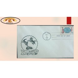 O) 1966 UNITED STATES  - USA, GENERAL FEDERATION OF WOMEN´S CLUBS, WOMWN OF 1890 AND 1966, FDC XF