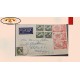 O) AUSTRALIA. QUEEN ELIZABETH II. MULTIPLE STAMPS, AIRMAIL, TO USA
