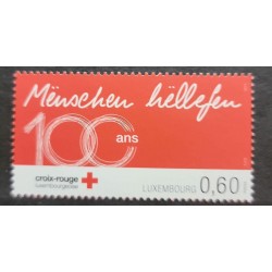 L)2014 LUXEMBOURG, 100 YEARS RED CROSS, MNH