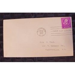 J) 1942 UNITED STATES, AIRMAIL, CIRCULATED COVER, FROM MACARTHUR TO NEW YORK