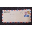 J) 1963 GREAT BRITAIN, QUEEN ELIZABETH II, AIRMAIL, CIRCULATED COVER, FROM GREAT BRITAIN TO VIRGINIA