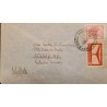M) 1946, ARGENTINA, AIR MAIL STAMP, FROM BUENOS AIRES ARGENTINA TO UNITED STATES, GENERAL SAN MARTIN STAMP.