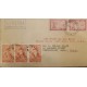 M) 1930, ARGENTINA, VIA NYRVA, AIRMAIL, FROM BUENOS AIRES ARGENTINA TO THE UNITED STATES, WITH CANCELLATION, MULTIPLE STAMPS.