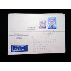 M)1974, UNITED STATES, AIR MAIL, EUROPEAN CONFERENCE OF TRANSPORTATION MINISTERS, WITH CANCELLATION.