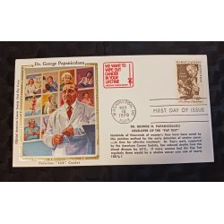M) 1978, USA, FDC, MICROSCOPE, EARLY CANCER DETECTION, CIRCULATED IN WASHINGTON.