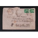J) 1942 ITALY, MULTIPLE STAMPS, AIRMAIL, CIRCULATED COVER, FROM ITALY