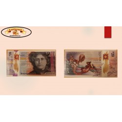 O) 2020 SCOTLAND, GREAT BRITAIN, BANKNOTE, 20 POUNDS STERLING,GBP, POLYMER,  BUSINESSWOMAN KATE CRANSTON, RED SQUIRRELS, UNUSED