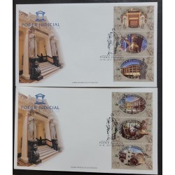 O) 2015 CHILE, JUDICIAL POWER, PILLAR OF THE DEMOCRATIC STATE OF LAW, SYMBOLS OF JUSTICE, FDC XF