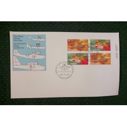 J) 2015 CANADA, AIRPLANES, MULTIPLE STAMPS, FDC