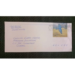 J) 1997 CANADA, BIRD, AIRMAIL, CIRCULATED COVER, FROM CANADA
