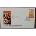 O) 1988 CHILE, ANNIVERSARY PHILATELIC SOCIETY OF CHILE, FROM 1889, COLON 2 cents, FDC XF
