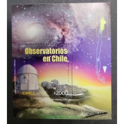O) 2002  CHILE, ASTRONOMY, OBSERVATORY, CALAN HILL, MNH