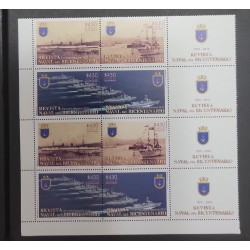 O) 2010 CHILE, NAVAL REVIEW, NATIONAL SQUAD 1910, NATIONAL SQUAD 2010, SHIP, MNH