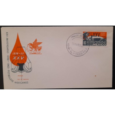 SO) 1963 MEXICO NATIONALIZATION OF THE OIL INDUSTRY FDC
