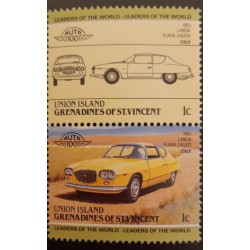 SO) 1963 GRENADINES OF ST.VICENT, AUTOMOBILES, VINTAGE CARS, MNH