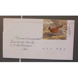 J) 1998 CANADA, BIRD, AIRMAIL, CIRCULATED COVER, FROM CANADA