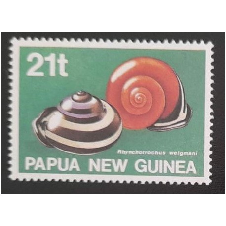 SO) PAPUA NEW GUINEA CARACOL MNH
