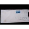 J) 1954 UNITED STATES, MAILMAN, AIRMAIL, CIRCULATED COVER, FROM USA TO NEW YORK