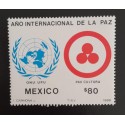 SO) 1986 MEXICO, INTERNATIONAL YEAR OF PEACE, MNH
