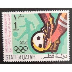 SO) 1972 QATAR, OLYMPICS FOOTBALL, MNH