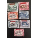 SO) 1946 ADEN, SHIP, LANDSCAPE, ARCHITECTURE, TEMPLE, CASTLE WITH OVERLOAD, MNH