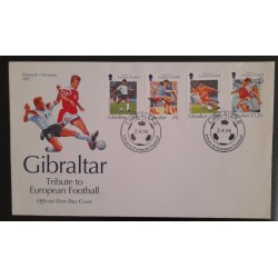 SO) 1996 GIBRALTAR, FOOTBALL, FDC