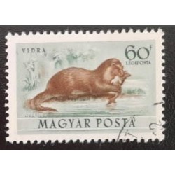 SO) 1953 HUNGARY, FOREST ANIMALS, 60F, USED