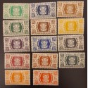 SO) WALLIS Y FUTUNA, LOT FE MINT STAMPS IN A VARIETY OF COLORS