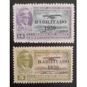 SO) 1939 MEXICO, CARRANZA PLANE OVERFLYING ENABLED OVERLOAD, MINT