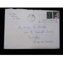 J) 1969 IRELAND, MULTIPLE STAMPS, WITH SLOGAN CANCELLATION, AIRMAIL, CIRCULATED COVER, FROM IRELAND TO NICARAGUA