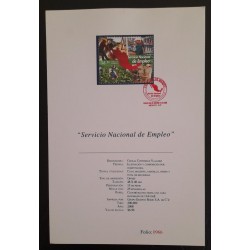 SO) 2008 MEXICO, NATIONAL EMPLOYMENT SERVICE, WITH FOLIO NUMBER, FDB