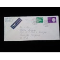 J) 1963 SWITZERLAND, CASTLE, EXPOSITION NATIONAL SWITZERLAND LAUSANNE, AIRMAIL, CIRCULATED COVER, FROM SWITZERLAND TO VIRGINIA