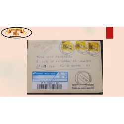 O) 2022 BRAZIL, BUSINESS LETTER, CARGO CARRIAGE. REGISTERED, CIRCULATED