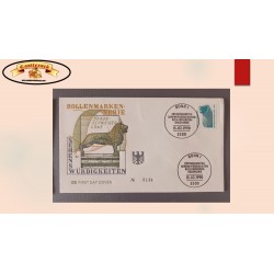 O) 1990 GERMANY, HISTORIC SITE AND OBJECT, BRNSWICK LION, FDC XF