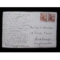 J) 1966 SWITZERLNAD, LANDSCAPE, PAIR, POSTCARD, CIRCULATED COVER, FROM, SWITZERLAND TO ENGLAND
