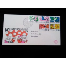J) 1968 NETHERLAND, WITHS, FDC
