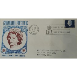 J) 1962 CANADA, QUEEN ISABEL, FDC