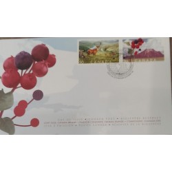 J) 2005 CANADA, BIOSPHERE RESERVES, MULTIPLE STAMPS, FDC