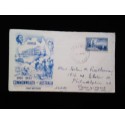 J) 1951 AUSTRALIA, JUBILEE, COMMONWEALTH, AIRMAIL, CIRCULATED COVER, FROM AUSTRALIA TO PENNSYLVANIA