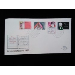 J) 1978 NETHERLAND, BOOK, MUTIPLE STAMPS, FDC