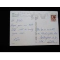 J) 1941 ITALY, ROMA, POSTCARD, CIRCULATED COVER, FROM ITALY TO NEW JERSEY