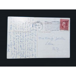 J) 1919 UNITED STATES, WASHINGRON, POSTCARD, CIRCULATED COVER, FROM USA TO NEW YORK