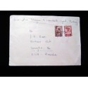 J) 1961 TURCKEY, EDIFICES, MULTIPLE STAMPS, AIRMAIL, CIRCULATED COVER, FROM TURCKEY TO USA