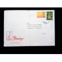 J) 1982 PORTUGAL, FLAMINGO, BRIDGE, MULTIPLE STAMPS, AIRMAIL CIRCULATED COVER, FROM PORTUGAL TO USA