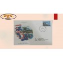 O) 1997 TOKELAU, SOUTH PACIFIC COMMISSION, CHRUCH, WATERFRONT, ARCHITECTURE, FDC XF