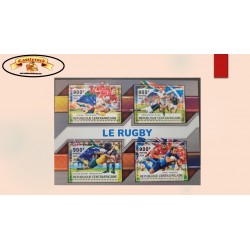 O) 2016 CENTRAL AFRICAN, RUGBY, SPORT, MNH