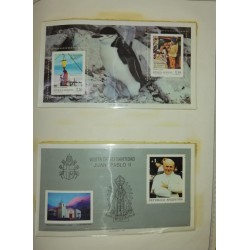 D)1987, ARGENTINA, COLLECTION, XXV ANNIVERSARY OF ANTARCTIC WORK, EARLIER