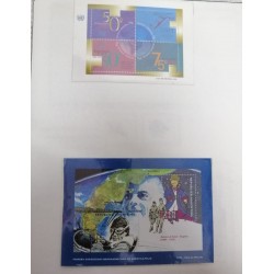 D)1995, ARGENTINA, COLLECTION, ANNIVERSARIES, 50 YEARS OF THE UNITED NATIONS, 50 YEARS OF INTERNATIONAL CIVIL AVIATION, 50